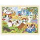 PUZZLE DE MADEIRA CACHORROS